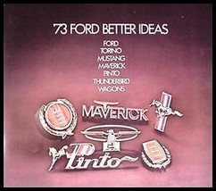 1973 Ford Sport Brochure- Mustang Torino Maverick Pinto - £7.80 GBP