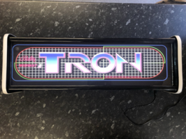 Tron LED Marquee Box, Game Room LED Display light box, Arcade Cabinet Designs - $135.00