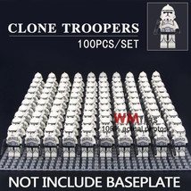 100pcs/set Clone Troopers Star Wars Mini Figures Building Blocks - £110.72 GBP