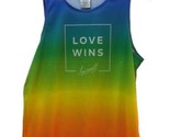 Smirnoff Love Wins Rainbow Tank Top Men large L gay pride shirt - £12.31 GBP