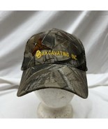 trucker hat baseball Cap Vintage DG Excavating Inc Realtree Pheasant Emb... - €34,23 EUR