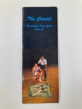 1970-1971 NCAA The Citadel Bulldogs Basketball Press Guide - $18.97