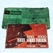 1969 Ford Truck 500 through 1000 Series Owner Operators Manual Gas and Diesel - £14.36 GBP