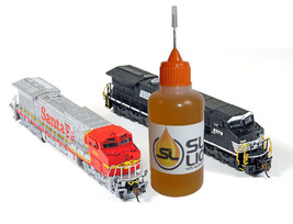 Slick Liquid Lube Bearings 100% Synthetic Oil for N-scale Bachmann or Any Trains - £7.77 GBP+