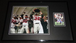 Jamal Anderson Signed Framed 11x17 Photo Display Falcons - £58.39 GBP