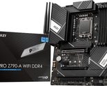 MSI PRO Z790-A WiFi DDR4 ProSeries Motherboard (Supports 12th/13th Gen I... - $264.59