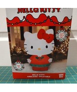 NEW Hello Kitty Airblown Inflatable Christmas Light Up 4.5’ Feet - £38.33 GBP