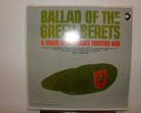 Ballad of The Green Berets &amp; Songs of Americas Fighting Men Roger Dewey ... - $14.65