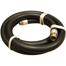 Apache 98108475 1&quot; x 10&#39; Farm Fuel Transfer Hose Male x Male Assembly with - $54.48