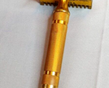 1930s Gillette Gold Plated Open Comb Safety Razor VG+ - £39.07 GBP