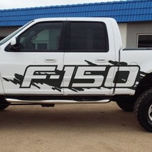 For 1Pair/2Pcs  F-150 Side Splash Grunge F150 Vinyl Decal Graphic Pickup... - £74.41 GBP