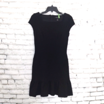 White House Black Market Dress Womens 0 Black Stretchy Short Tiered Sheath - £19.97 GBP