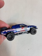 2000s Diecast Toy Car VTG Mattel Hot Wheels Daredevils Truck Blue #55 - $9.11