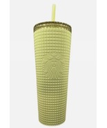Starbucks Tumbler-New For 2023- Meadow Yellow- Soft Touch - 24oz Venti C... - £29.93 GBP
