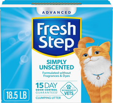Clumping Cat Litter, Unscented, Long Lasting Odor Control Kitty Litt - $839.74 MXN