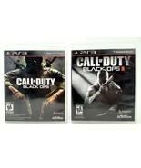 Call of Duty Black Ops 1 & 2 Bundle Lot PlayStation 3 PS3 Complete CIB - $17.90