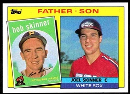 Chicago White Sox Pittsburgh Pirates Joel Bob Skinner Father Son 1985 Topps 139  - £0.39 GBP