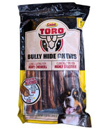 Cadet Toro Bully Hide Sticks All-Natural Dog Chews 9&quot;-12&quot; Pack of 12 EXP... - $54.61 CAD
