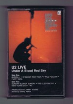 U2 Live Under a Blood Red Sky VINTAGE 1983 Cassette Tape - £15.49 GBP