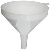 Winco Plastic Funnel, 5.25-Inch Diameter,White,Medium - £9.08 GBP