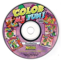 Color Me Fun! Thumbelina (Ages 2-8) (PC-CD, 1997) for Windows - NEW CD in SLEEVE - $3.98