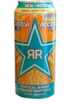12 Cans of Rockstar Punched Tropical Mango Energy Drink 16oz Each-Free S... - $66.76