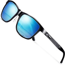 Sports Polarized Sunglasses for Men - Mens Sports Glasses Metal Frame (B... - £11.45 GBP