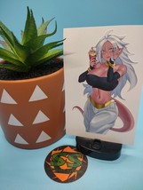 Dragon Ball Z - Android 21 (True Form #2) - Waterproof Anime Sticker / D... - £4.71 GBP