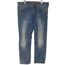 American Eagle Active Flex Jeans 32X30 Mens Original Straight High Rise Bottoms - £17.20 GBP