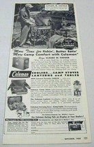 1955 Print Ad Coleman Camp Comfort Stoves,Lanterns Wichita,Kansas - £8.12 GBP