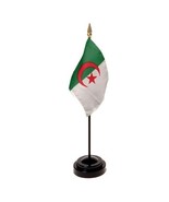 Algeria Flag 4X6 Inch Mounted E Gloss - $11.68 CAD