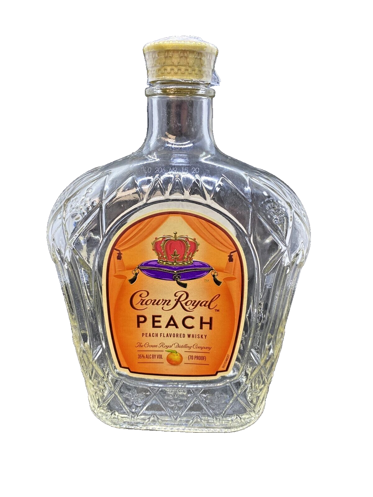 Peach CROWN ROYAL LIMITED EDITION 750 ml Empty BOTTLE Crown Royal
