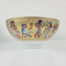 KAISER &quot;Homage to Tutankhamun&quot; Egyptian Gold Gilt Porcelain Bowl Ltd Ed 57/5000 - £448.43 GBP
