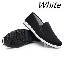 Men&#39;s Retro Simple Old Beijing Cloth Shoes Casual Slip-on Low Band Shoes Deodora - £21.98 GBP