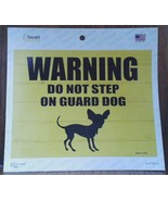 Warning Do Not Step on Guard Dog 6&quot; Decal Sticker - €8,68 EUR