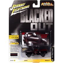 JLSF021B-5 Johnny Lightning 1941 Willys Gasser Pickup (Blacked Out) Glos... - $12.55