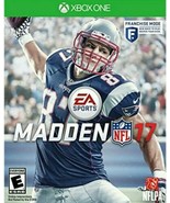 EA SPORTS: MADDEN: NFL 17: XBOX ONE: FRANCHISE MODE: BRAND NEW - £7.52 GBP