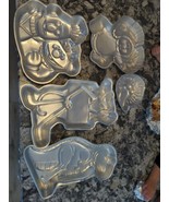 vintage 80s Wilton cake pans Cabbage Patch Sesame Street Pink Panther - $60.43 CAD