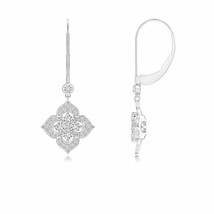 ANGARA 0.5ctw Natural Diamond Drop Earrings, in 14k Solid Gold (Grade-HSI2) - £810.91 GBP