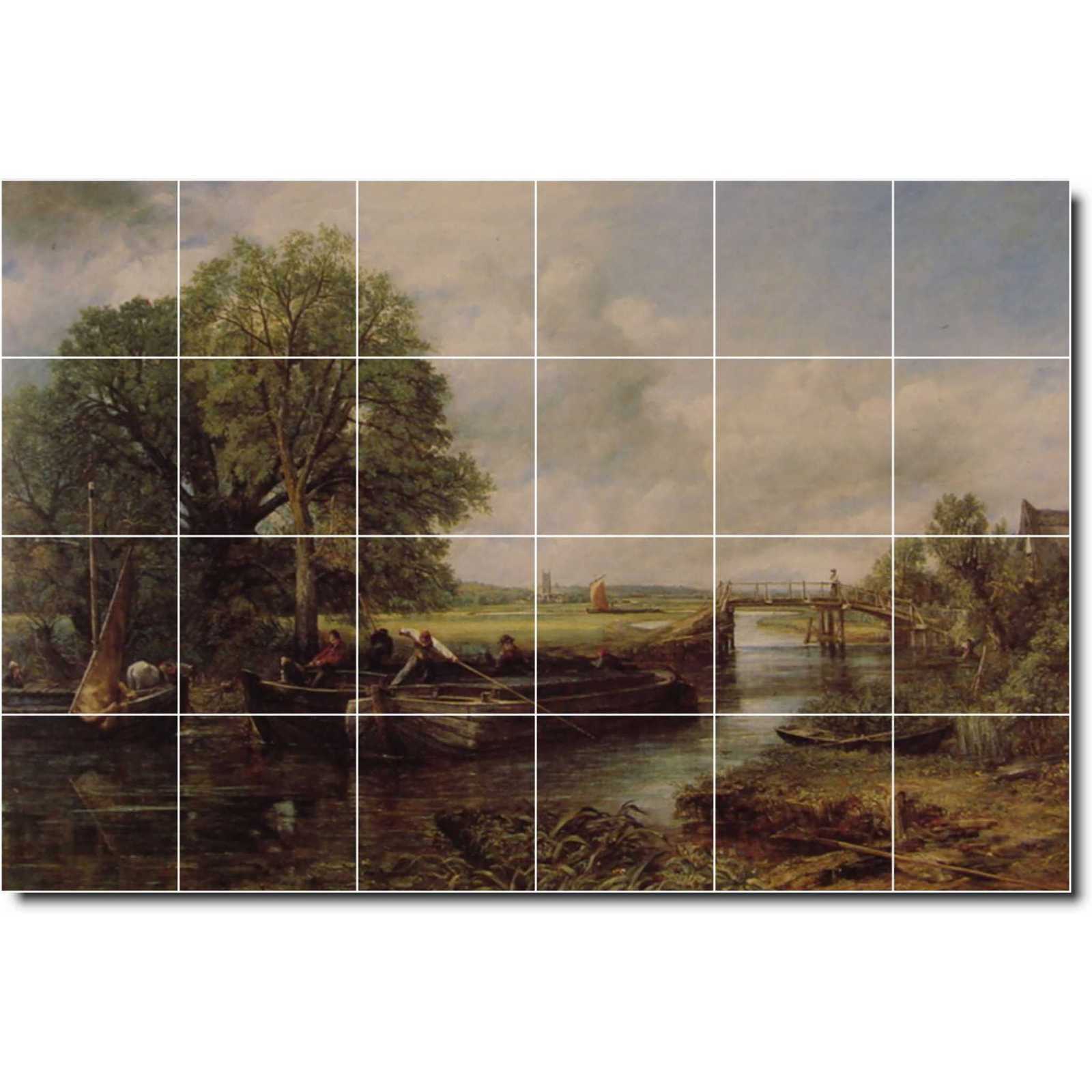 Constable john a view on the stour near dedham