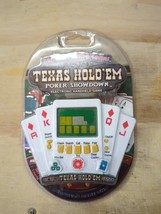 Texas Hold’em Poker Showdown MGA Game Handheld Travel Casino Game - $12.95