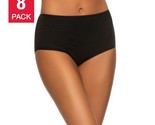 Felina 8-Pack Ladies&#39; Size Large, Cotton Stretch Brief Panties, Open Box - £14.22 GBP