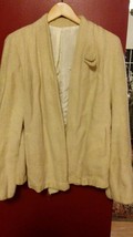 015 Vintage Homemade? unfinished No Button Ladies House Coat Blazer? Nee... - £7.98 GBP