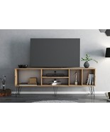 Palma  Modern TV Stand up to 80&quot; TVs Rustic Media Console TV Table - £163.49 GBP