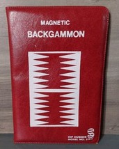 Hip Hugger Travel Pocket Backgammon Vintage Unpunched Magnetic Game Smet... - £14.29 GBP