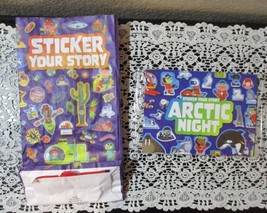 Wendy&#39;s Sticker Your Story Arctic Night Toy New With Original Bag - £6.02 GBP
