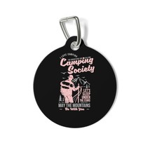 Personalized Metal Pet Tag - Durable, White Base for Vibrant Prints - 1&quot;... - £13.77 GBP