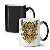 Owl Skull NEW Colour Changing Tea Coffee Mug 11 oz | Wellcoda - £16.06 GBP