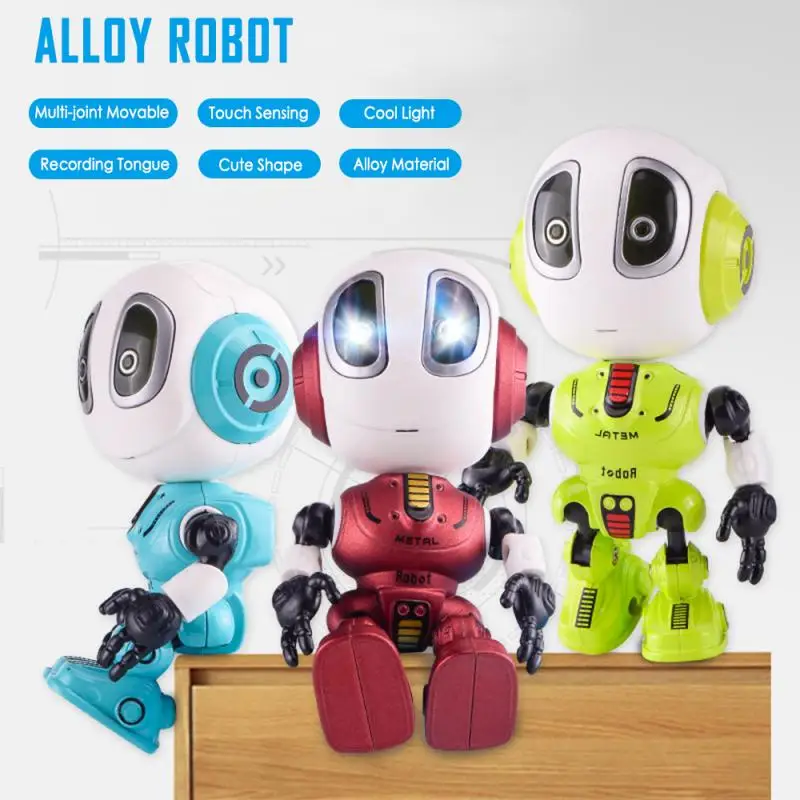 Toys talking robot will repeat everything you said removable doll toy head touch sensor thumb200
