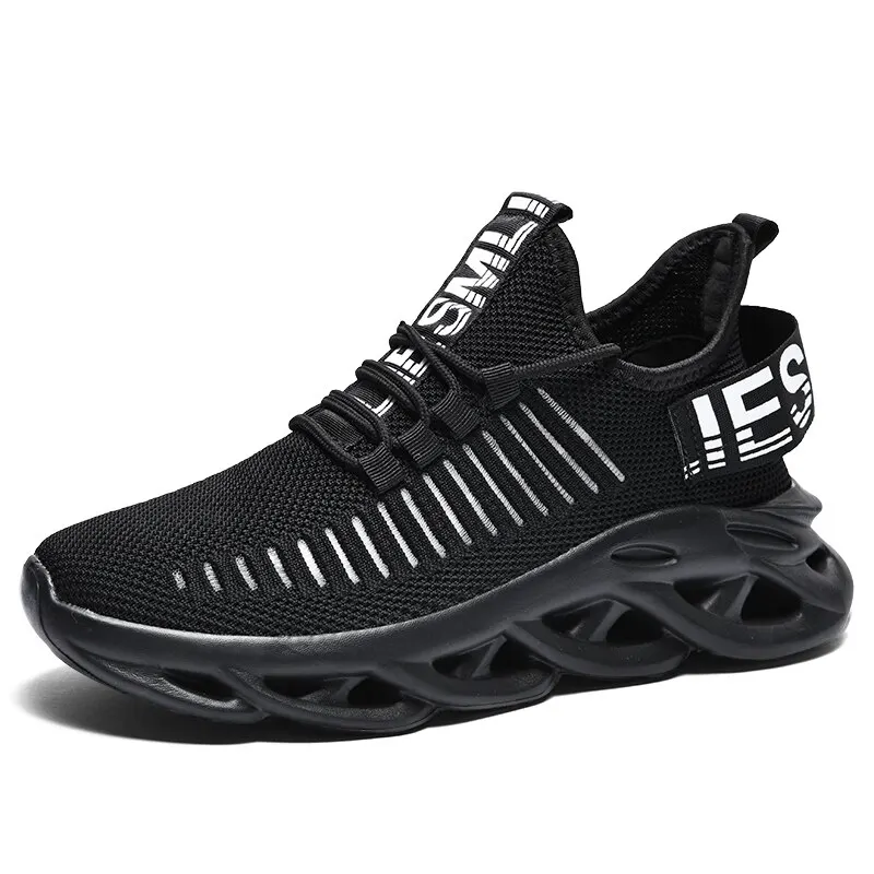 Men Shoes Comfortable Sneakers Breathable Running Shoes For Men Mesh Tenis Sport - £58.65 GBP